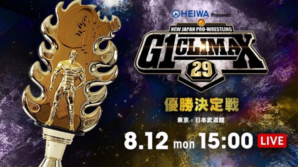 NJPW G1 Climax Finals Live Results