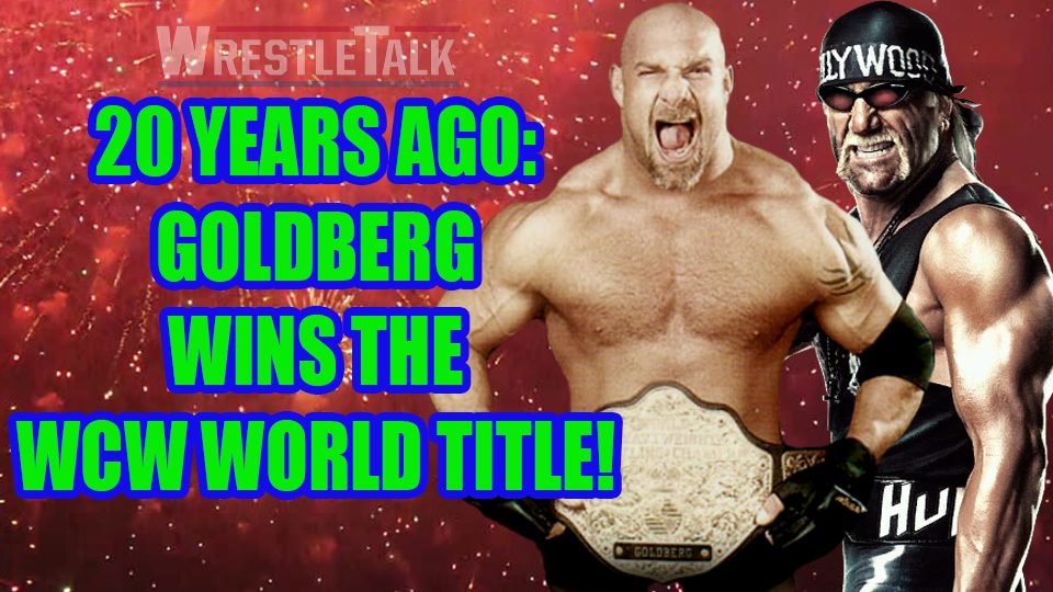 20 Years Ago Today – Goldberg Wins The WCW World Heavyweight Championship!