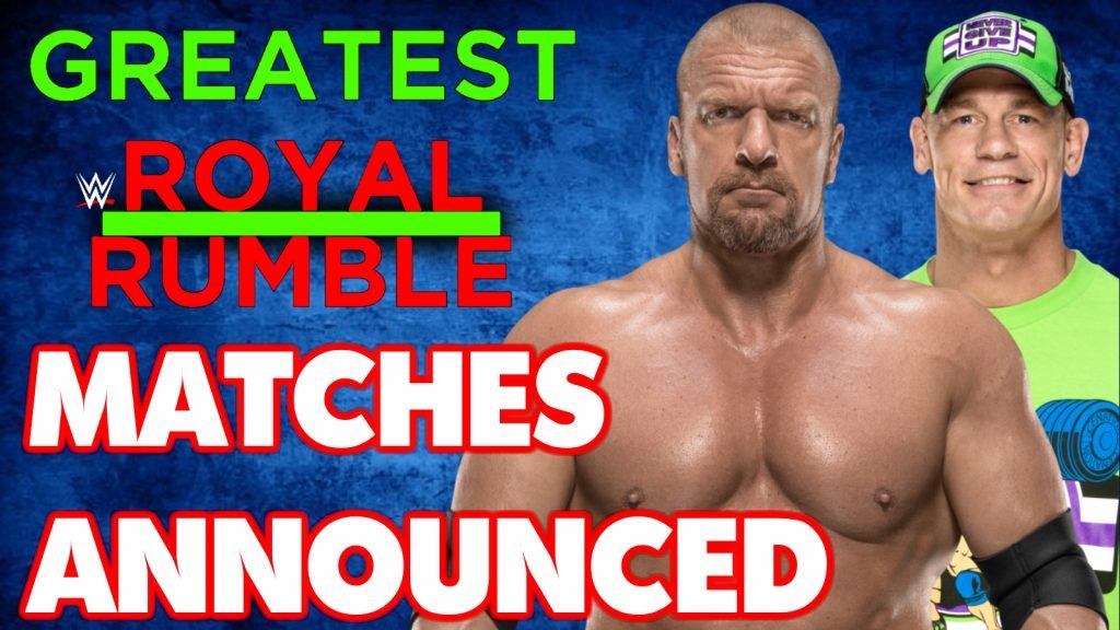 HUGE Matches Confirmed For Greatest Royal Rumble