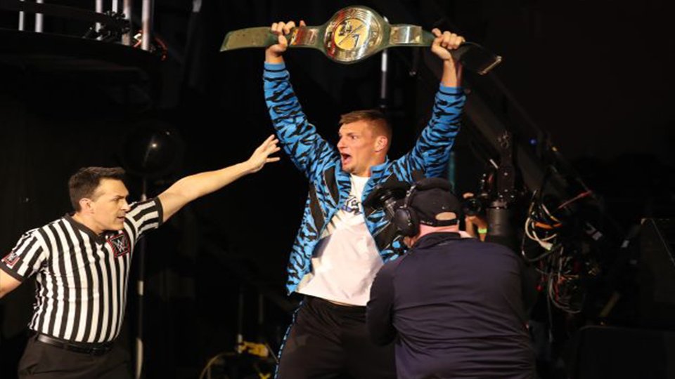 NXT Star Has Interesting Theory About Rob Gronkowski’s NFL Return