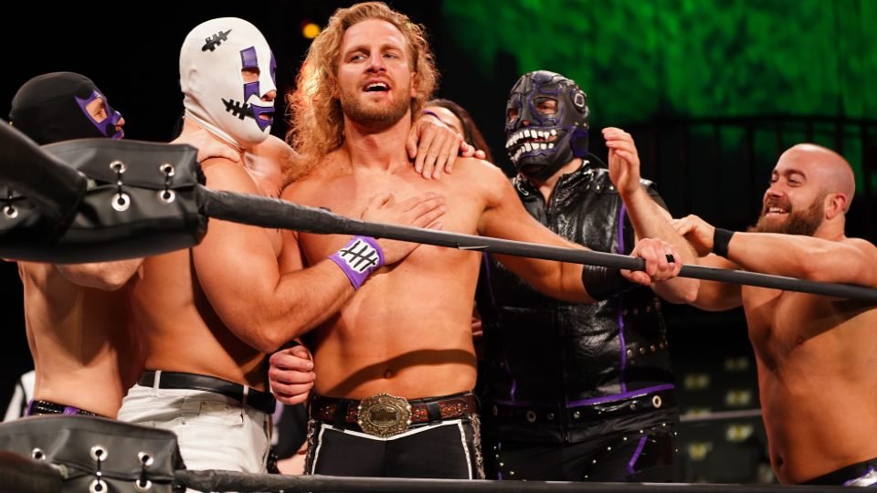 Dark Order Members React To Adam Page AEW Championship Victory