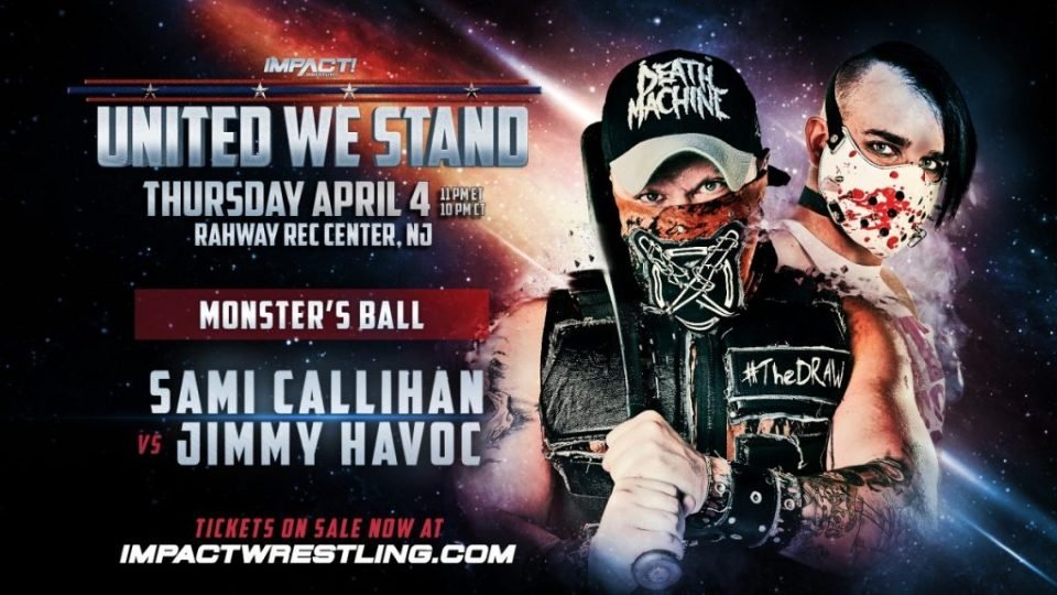 Monster’s Ball Match Announced For Impact Wrestling United We Stand