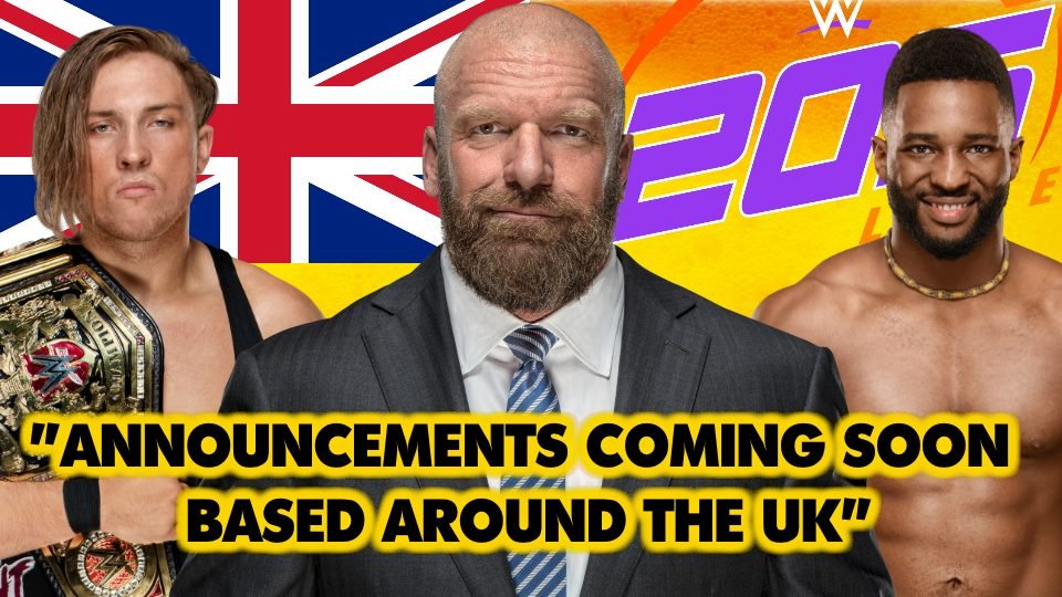 WWE UK SHOW? Triple H NXT TakeOver: New Orleans Conference Call