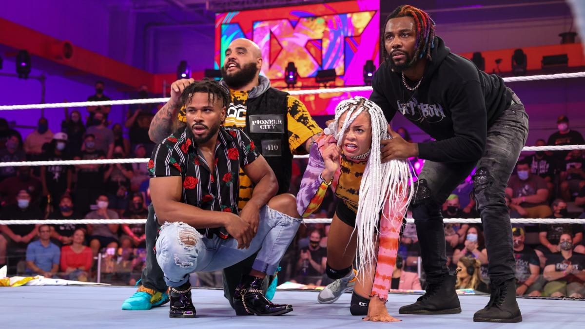 WWE Hit Row Members React To B-Fab Being Released - WrestleTalk