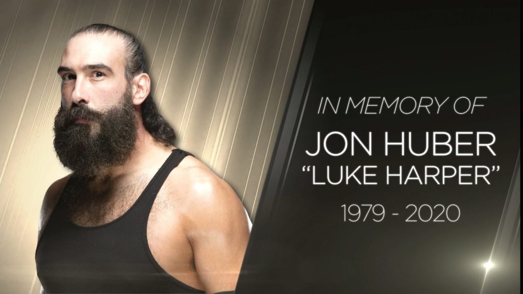 WWE Pays Tribute To Jon Huber (Brodie Lee) During Raw