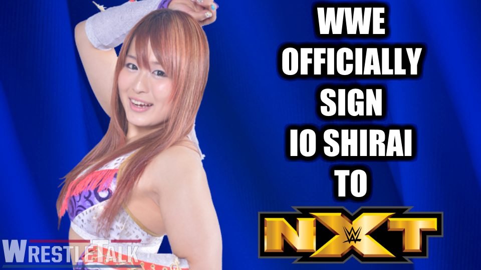 WWE Officially Sign Io Shirai To NXT