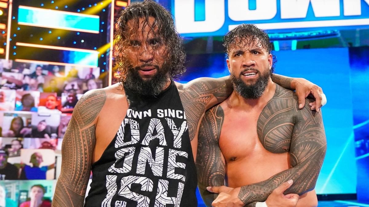 The Usos Win The WWE SmackDown Tag Team Titles On Money In The Bank Pre