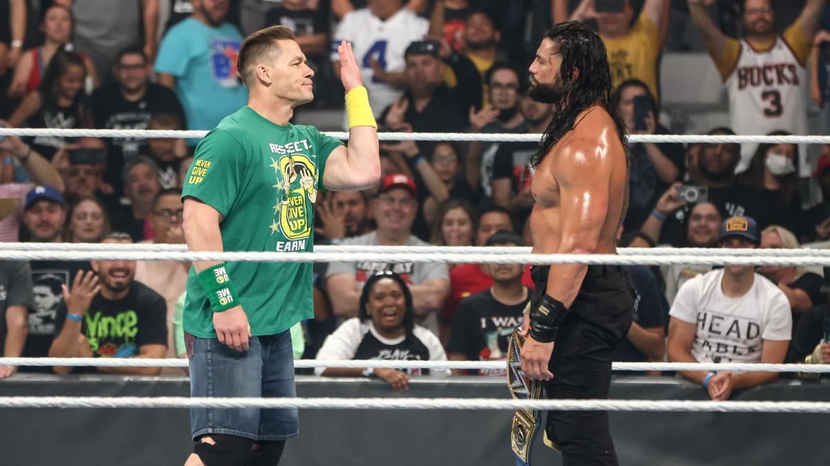 John Cena & Roman Reigns Clash Following SmackDown