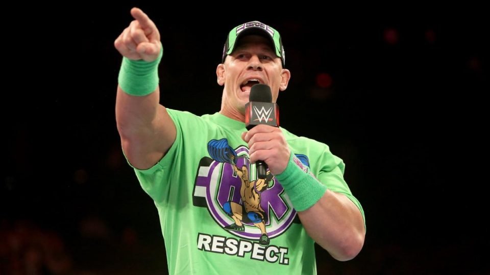 John Cena Backstage At This Week’s WWE Raw