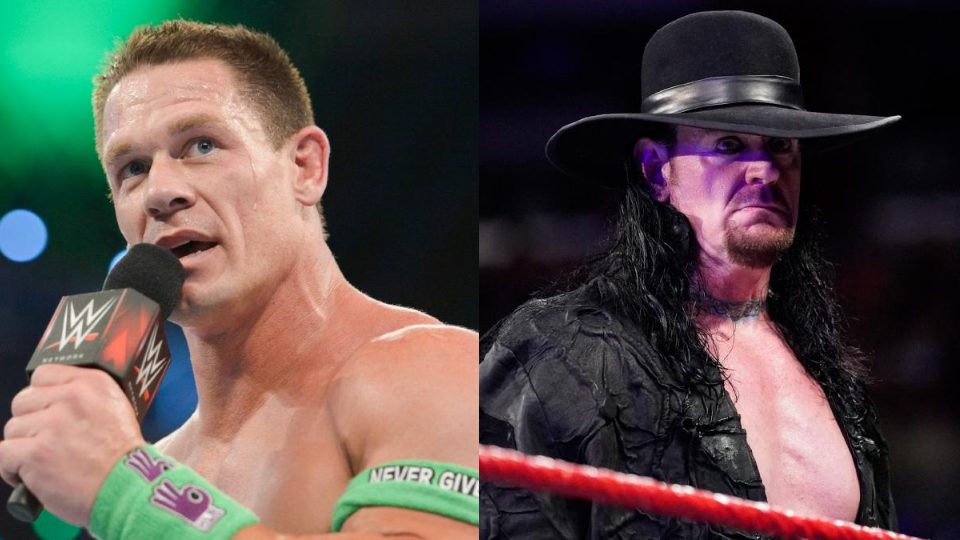 john cena and undertaker