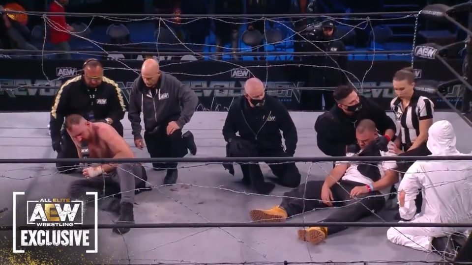 Watch Jon Moxley Promo After Underwhelming AEW Revolution Explosion (VIDEO)
