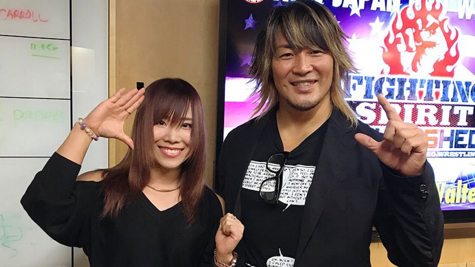 WWE stars in attendance at NJPW event