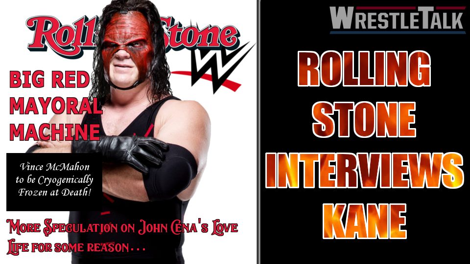 Kane signed Big Red Machine - For the Love of Wrestling