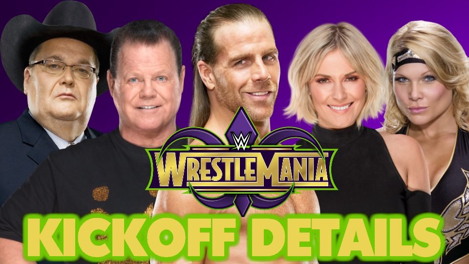 Hall Of Famers CONFIRMED For WrestleMania 34 Kickoff