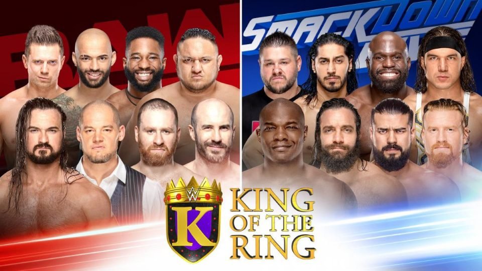First 2 WWE King Of The Ring Quarter-Finalists Decided On Raw