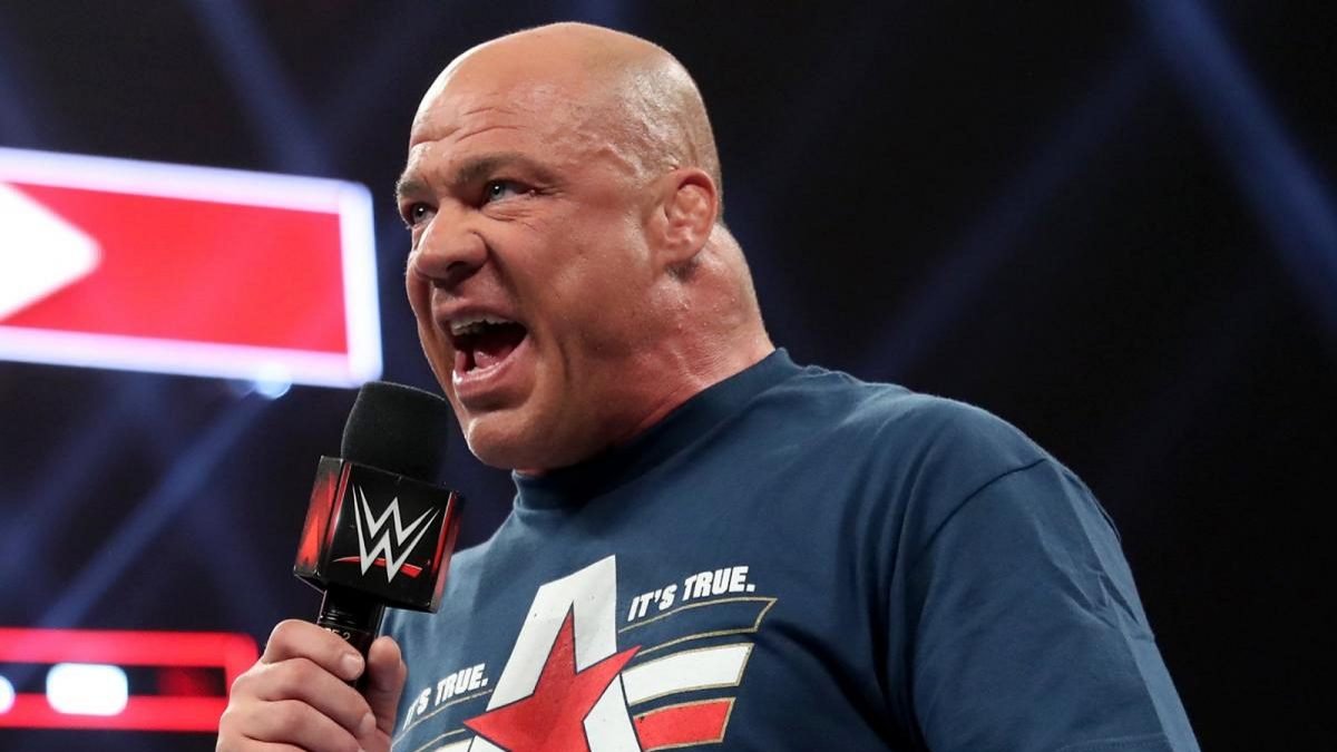 Kurt Angle Recalls Choking Out Former WWE Champion In Backstage Fight