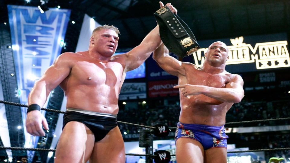 Kurt Angle Comments On If Brock Lesnar Is Dangerous
