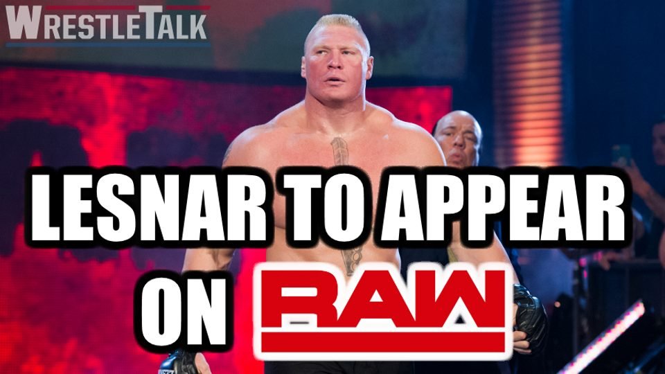 Brock Lesnar Making an Appearance on Raw Tonight?