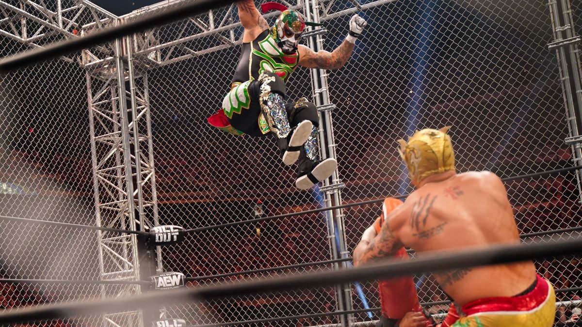 Dave Meltzer Reveals Massive Star Rating For Young Bucks Vs. Lucha Brothers Cage Match