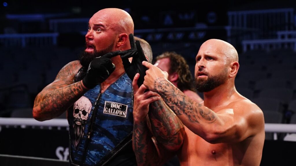 Karl Anderson and Luke Gallows in AEW