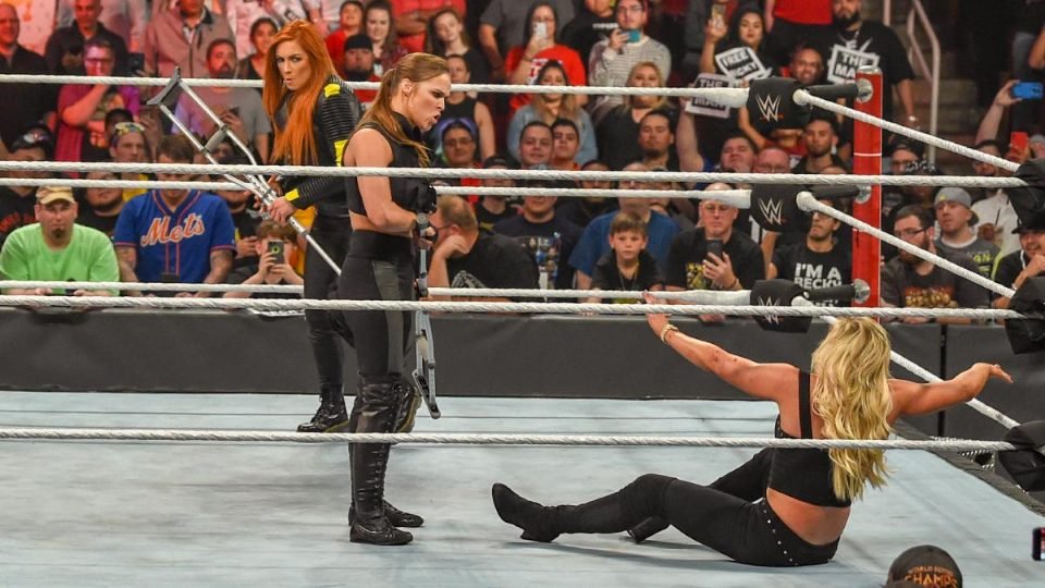 Ronda Rousey Needed Stitches After Becky Lynch Crutch Shot