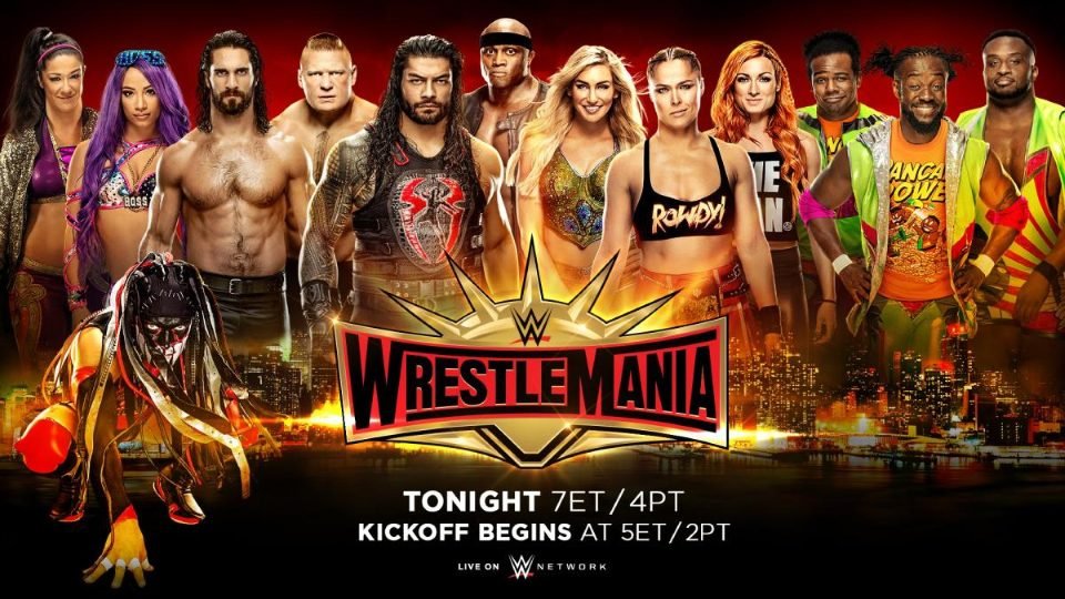 WWE WrestleMania 35 Live Results