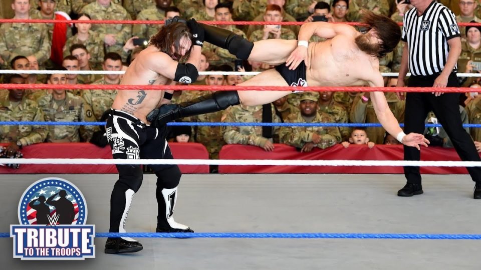 Major Inter-Brand Tag Match Headlines WWE Tribute To The Troops