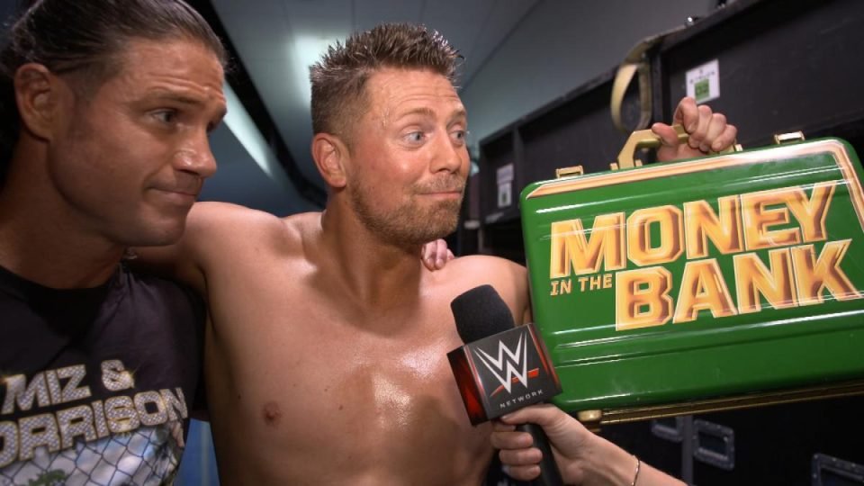 Miz Regains The Money In The Bank Briefcase On WWE Raw