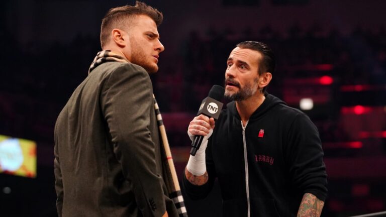 AEW star MJF and WWE star CM Punk
