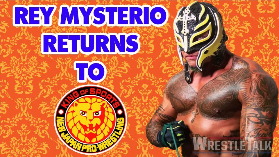 Rey Mysterio Heads Back To NJPW!