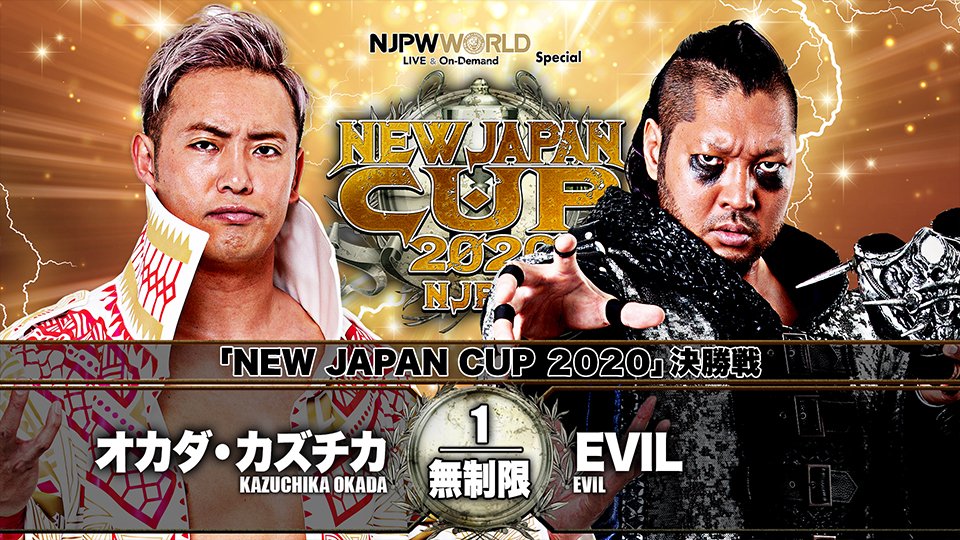 New Japan Cup Final 2020 – Live Results