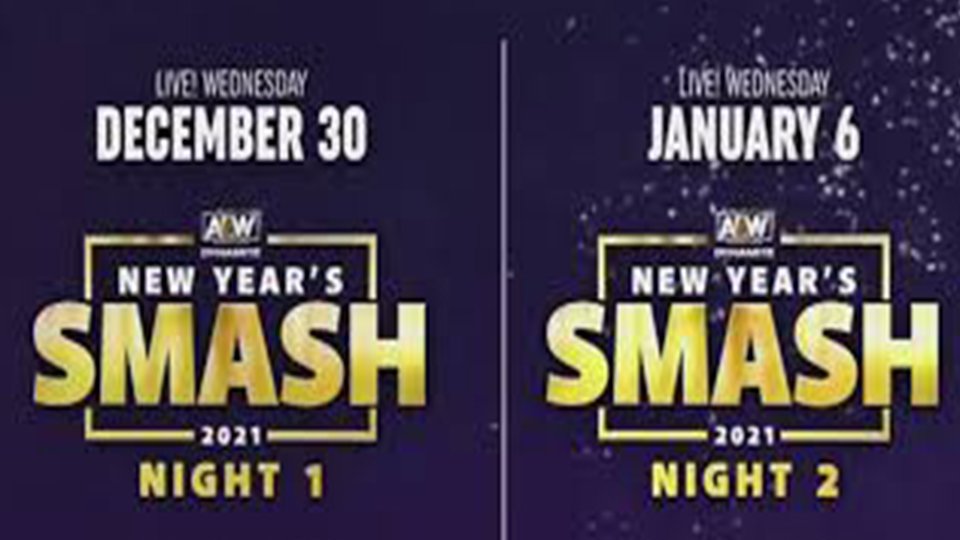 Big Title Matches Announced For AEW New Year’s Smash