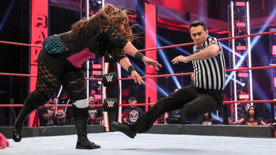 WWE Reviewing Conduct Of Referee After Raw Controversy