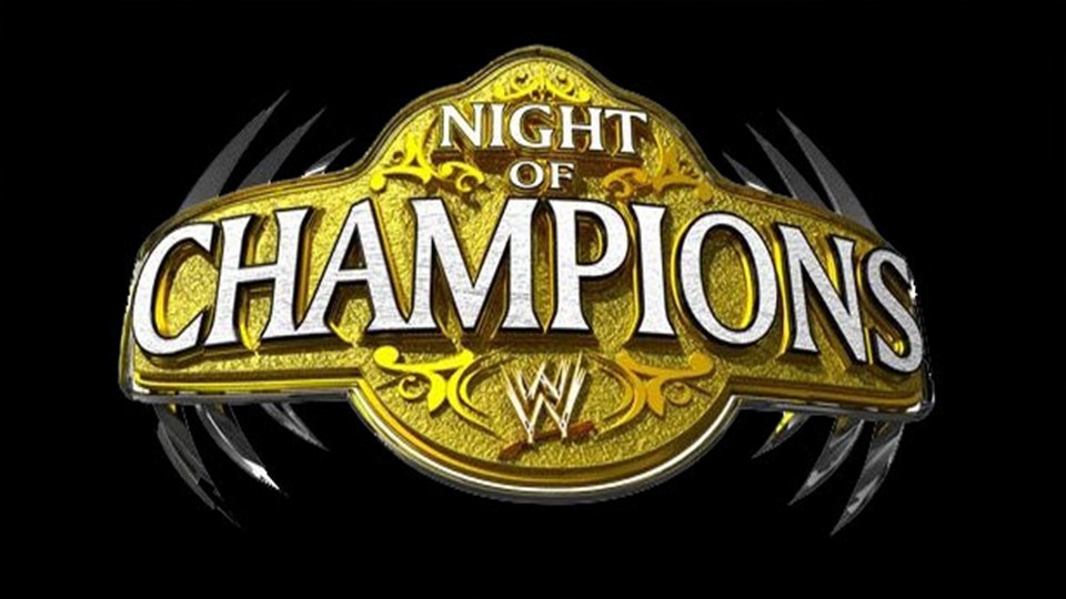 WWE Night Of Champions ’13