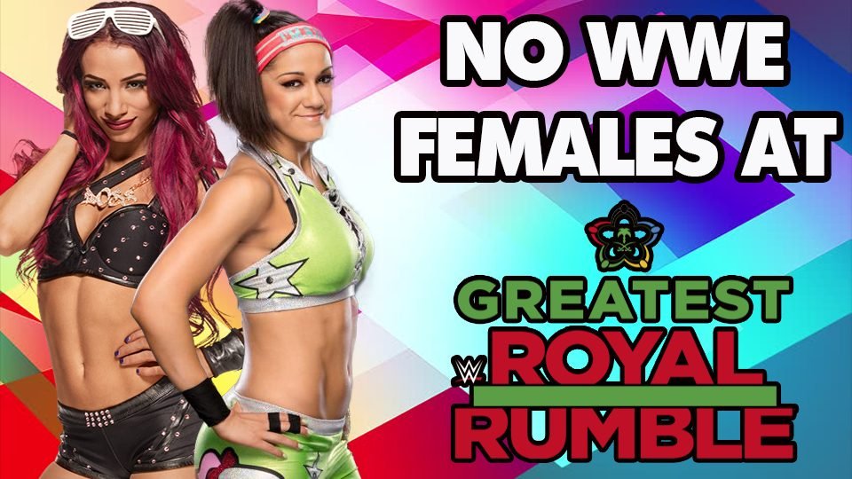 WWE Confirm No Female Stars At Greatest Royal Rumble