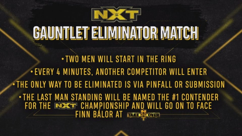 First Participant In NXT ‘Gauntlet Eliminator’ Revealed