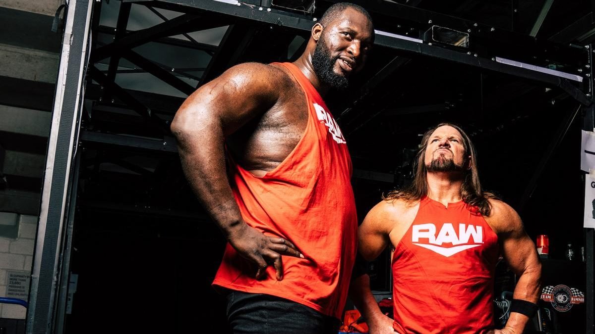 WWE Tag Team AJ Styles & Omos Seemingly Splitting Up