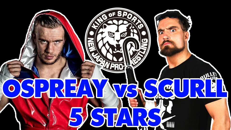 Will Ospreay Vs. Marty Scurll Gets 5 STAR Rating
