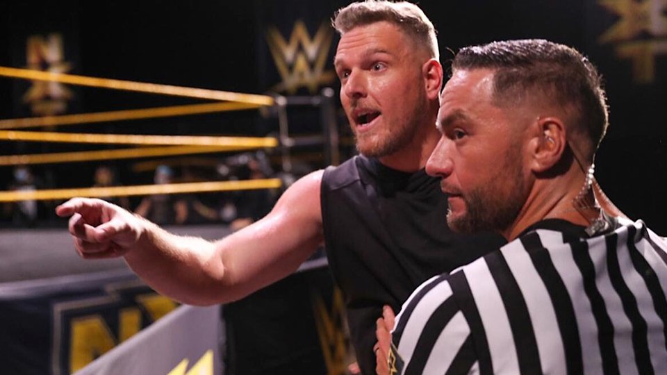 Pat McAfee Comments On Reports Of Being Pulled From NXT TV
