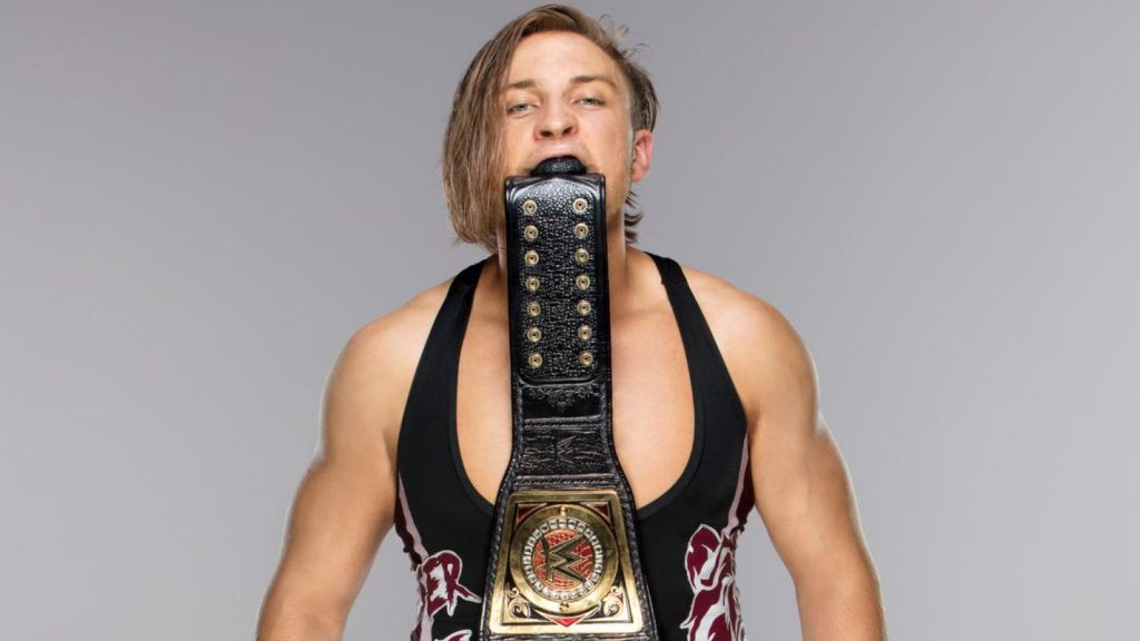 Pete Dunne celebrates historic title record