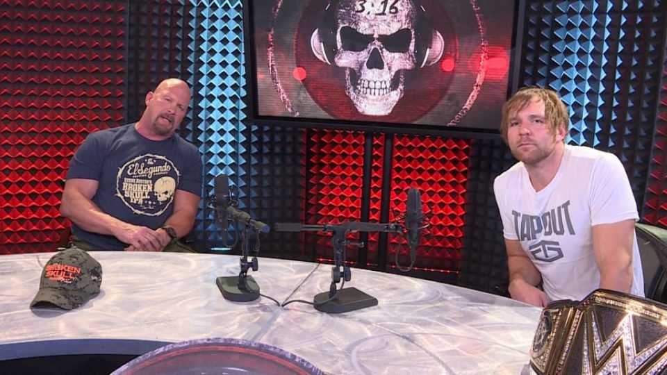 ‘It Still Haunts Me’ – Steve Austin On His Infamous WWE Network Podcast With Dean Ambrose