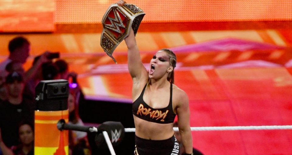 Ronda Rousey Breaks WWE Record