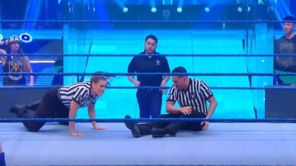 Update On WWE Referee Injury On SmackDown
