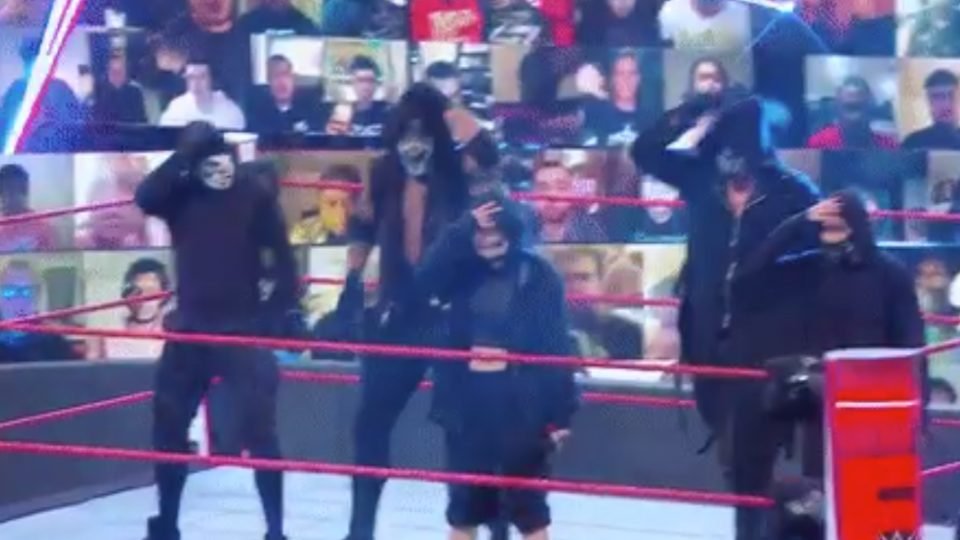 RETRIBUTION Members Unmask On WWE Raw
