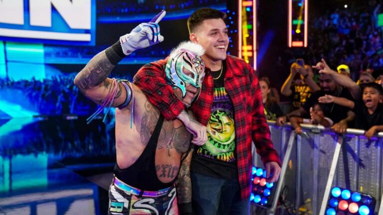 WWE's Rey and Dominik Mysterio