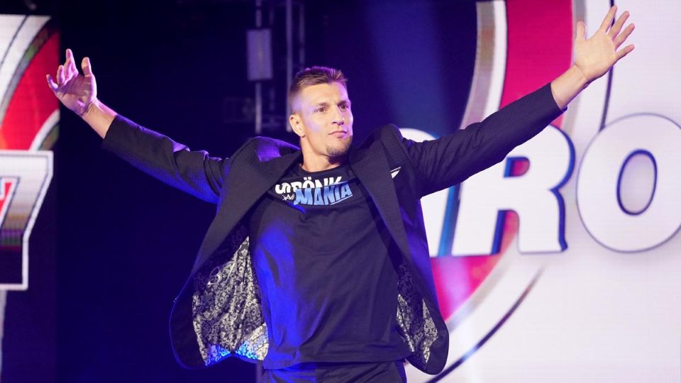 Rob Gronkowski WWE Status Update