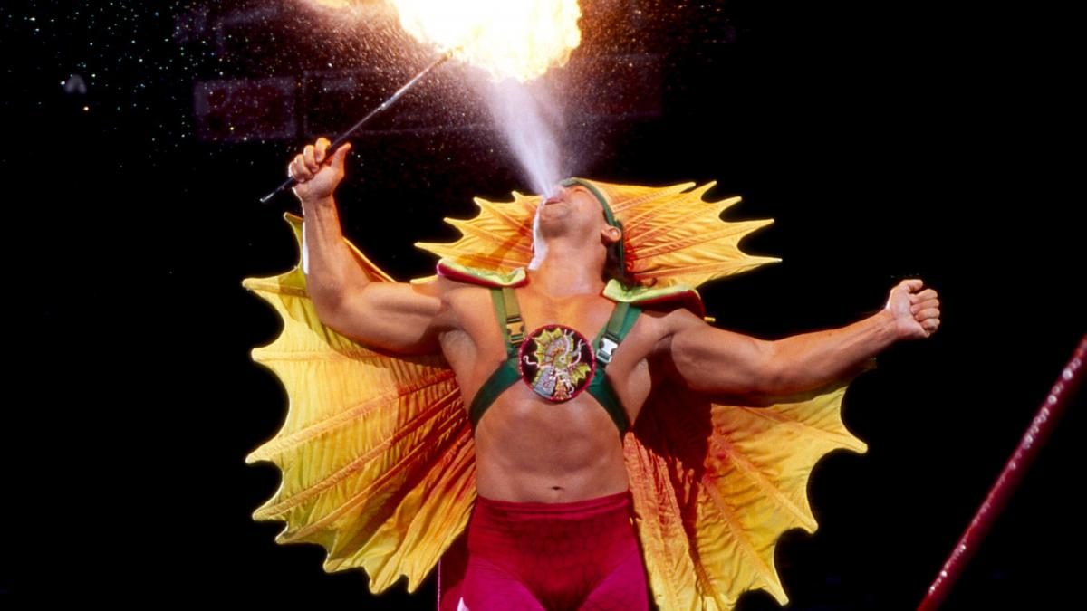 Ricky ‘The Dragon’ Steamboat Learned To Breathe Fire In Two Days