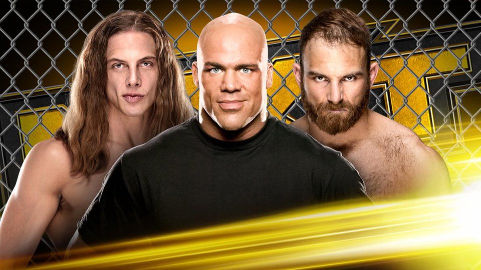 Kurt Angle Reveals A Picture Of Tonight’s NXT Cage