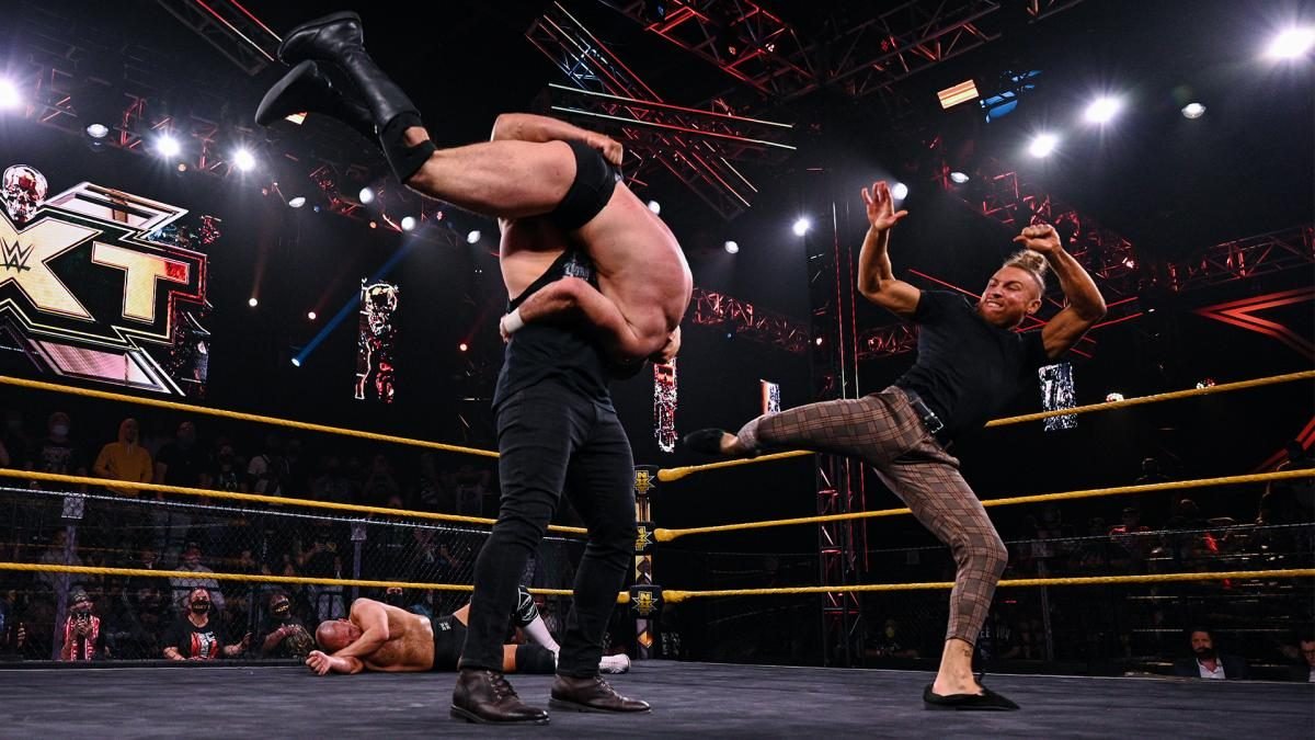 Ridge Holland & Pete Dunne Attack Danny Burch & Oney Lorcan On NXT