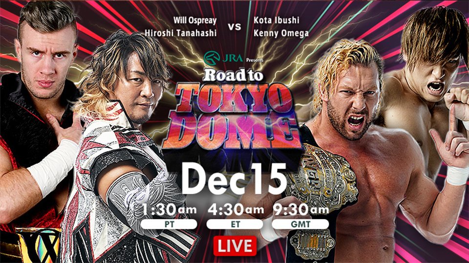 NJPW Road To The Tokyo Dome Results